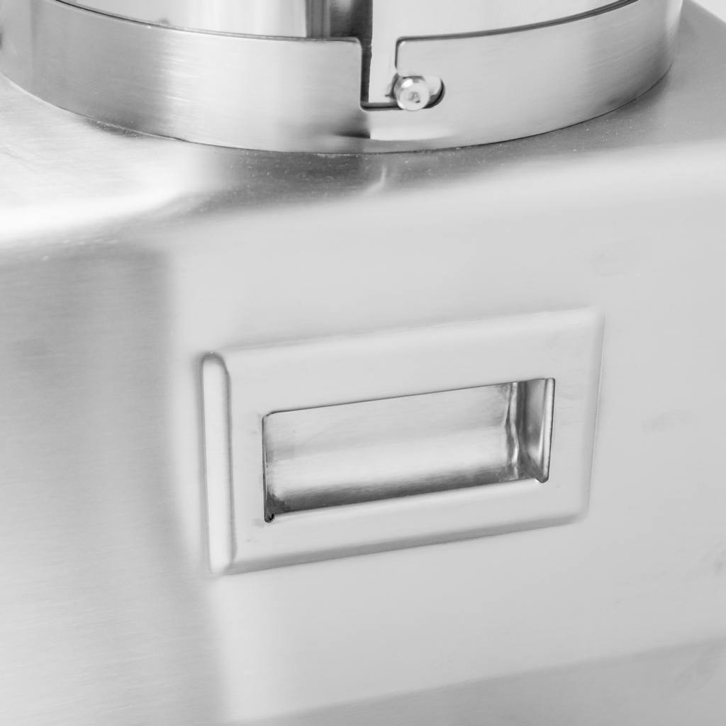 Mega-M cutter gastronomico inox 10 L 1100 W carne verdure
