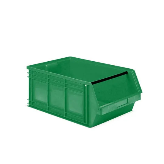 DR Scaffalature Compat contenitore plastica 450x720x300H verde 88 L