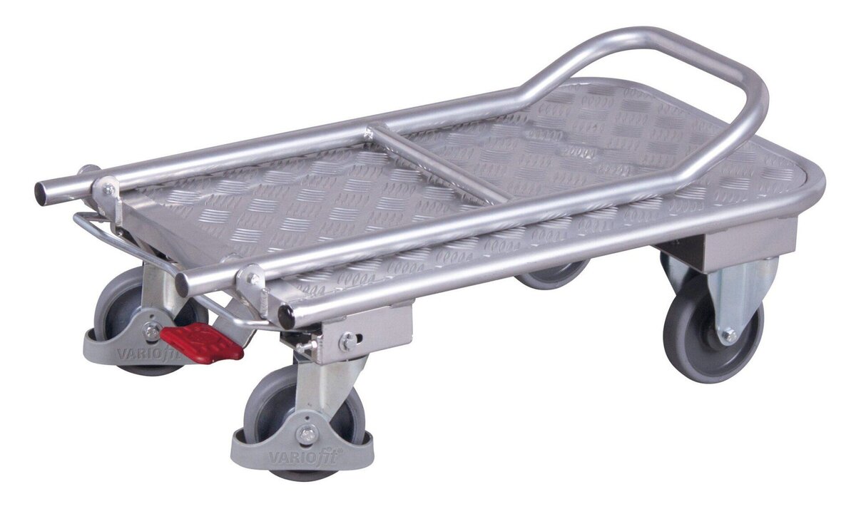 VARIOFIT VF 450803 carrello alluminio 150 kg 72x45 cm
