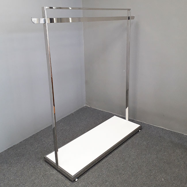 Agosistem Stender con Base Bianco Lucido 120x45x153 cm