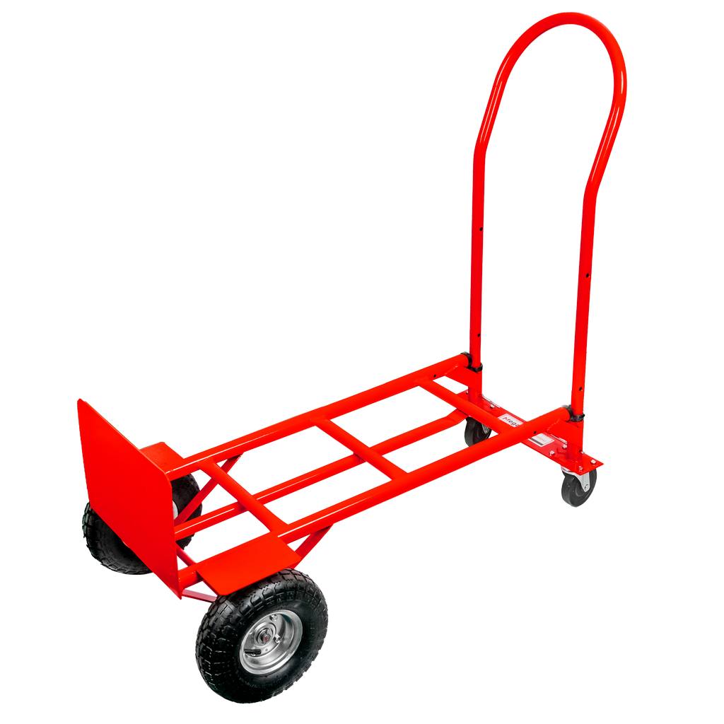Mega-M carrello trasporto 2in1 verticale-orizzontale 250 kg rosso