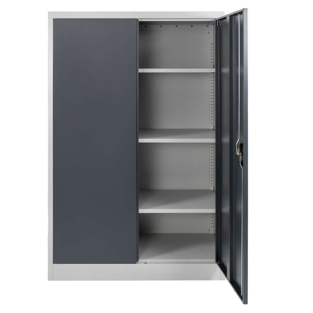 Furvero W-104 S/G armadio metallo 90x40x140 cm grigio