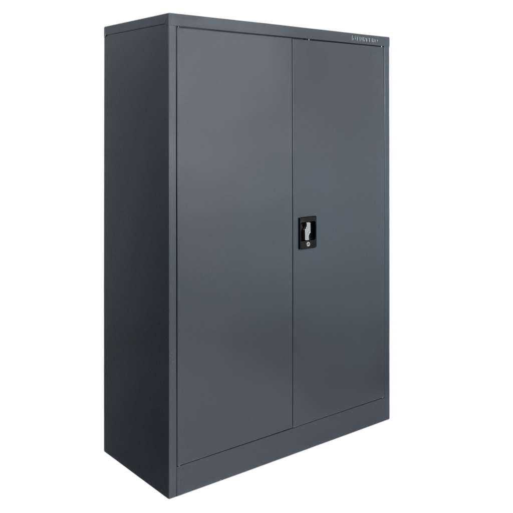 Furvero W-104 G/G armadio metallo 90x40x140 grafite