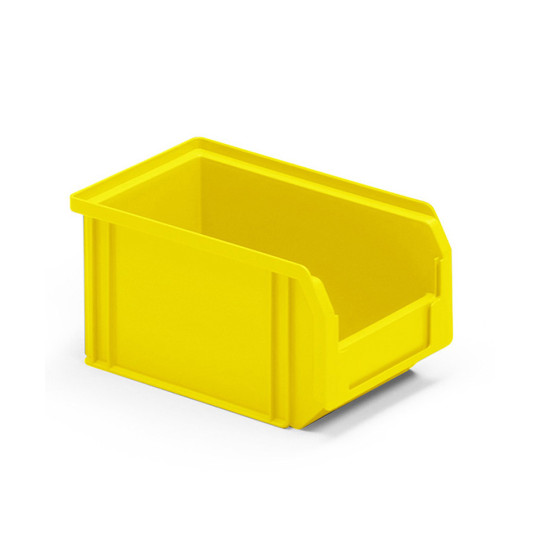 DR Scaffalature Compat Misura 1 Contenitore Plastica Giallo 3,8L