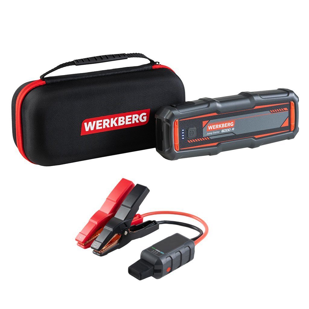 Werkberg AL012 avviatore emergenza 26000 mAh 6000A