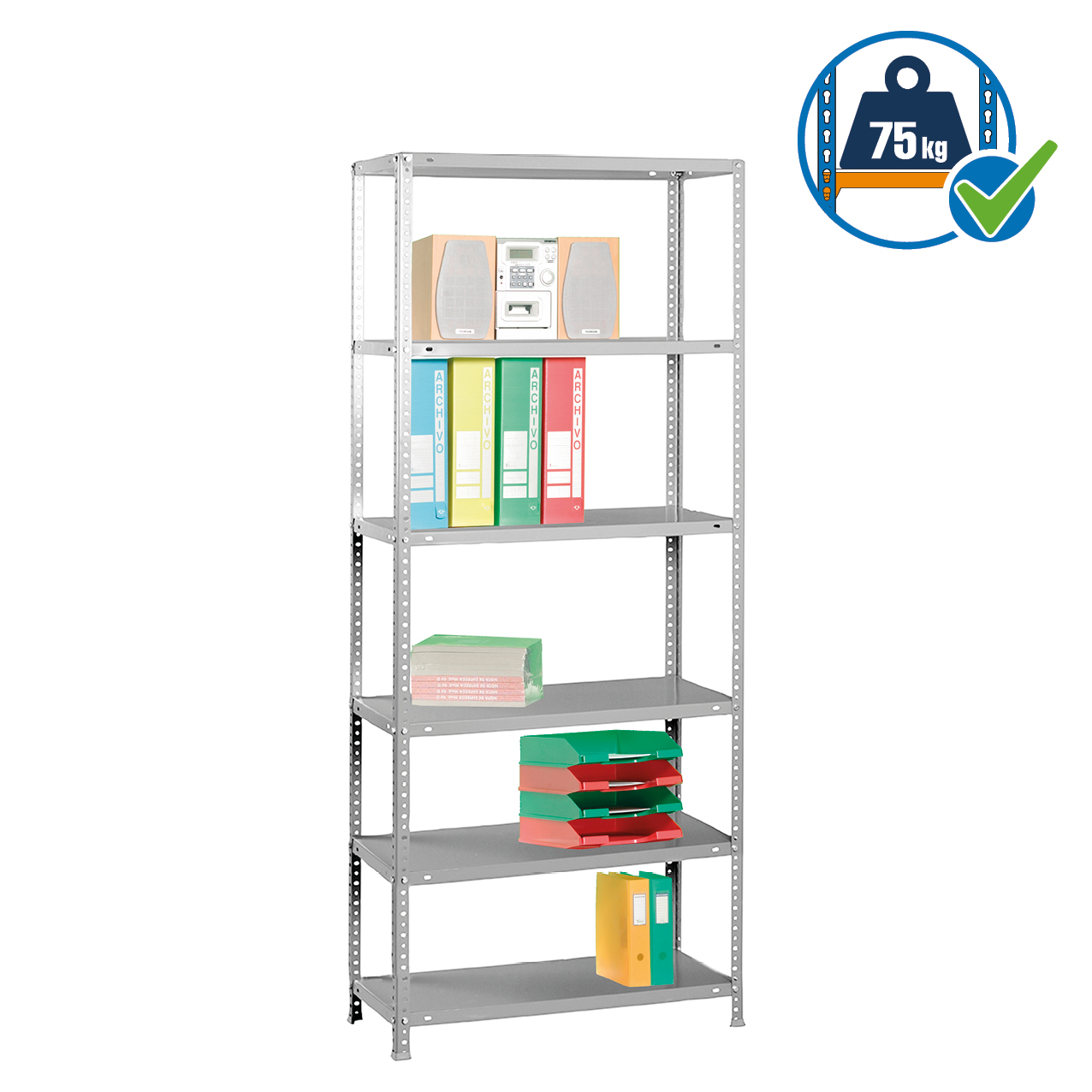 Simonrack SimonClassic Advantage 6 scaffale 6 ripiani 75 kg