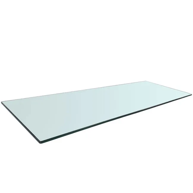Agosistem Vetro temperato smussato ripiano 58x31 cm 8 mm