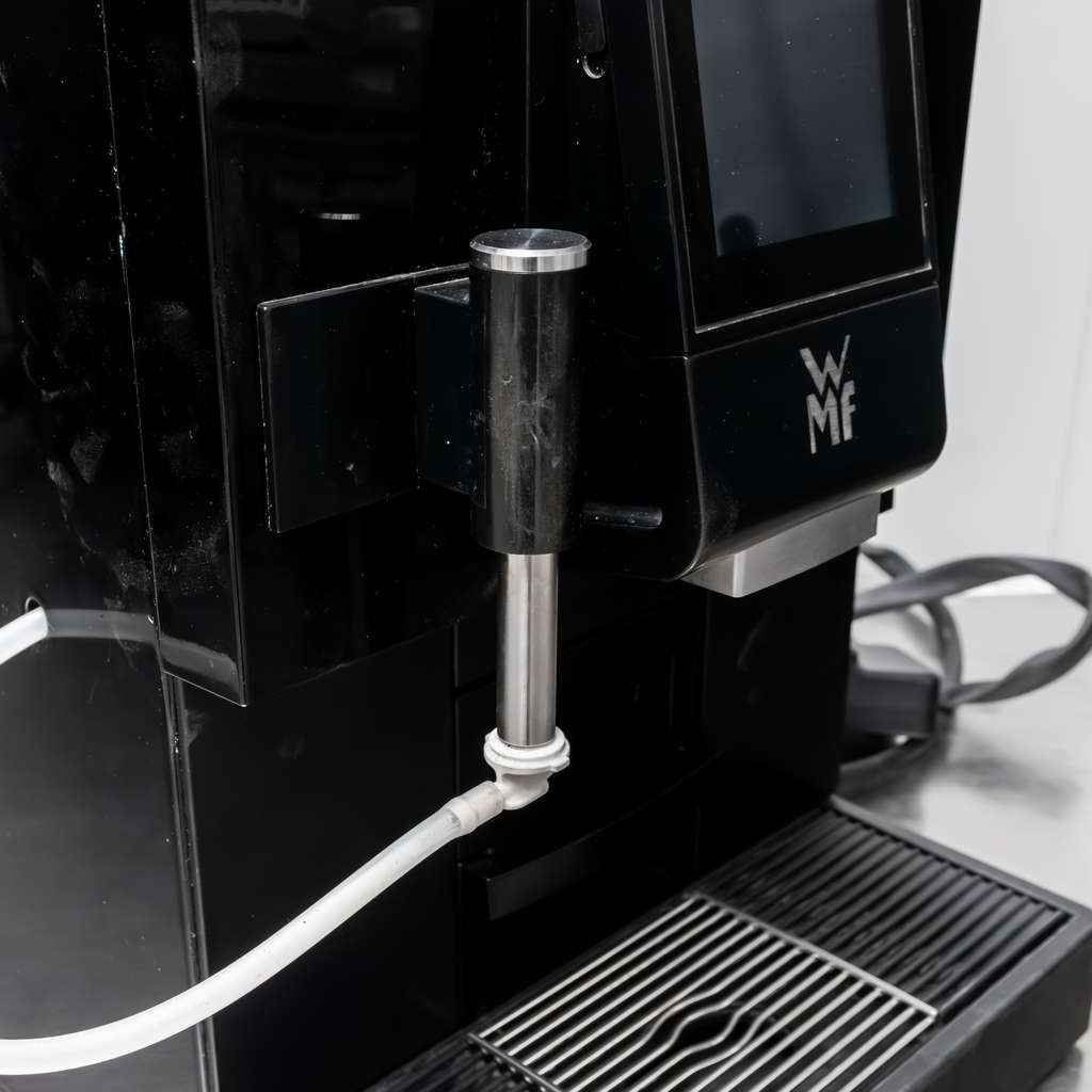 WMF 1100 S macchina caffè automatica con frigo latte