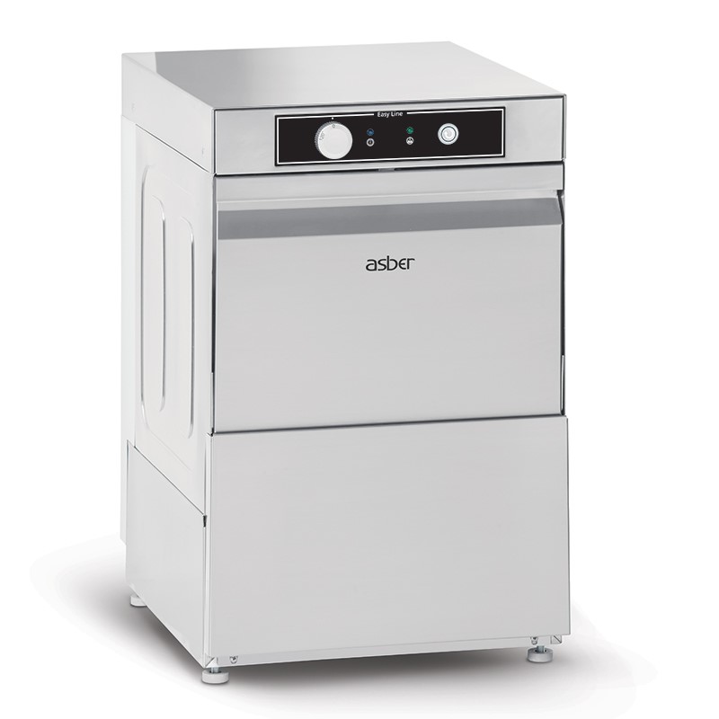 Asber GE-400 DD lavabicchieri 40x40 con dosatori