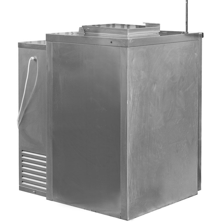 Dora Metal refrigeratore rifiuti acciaio inox 108x89x129 cm