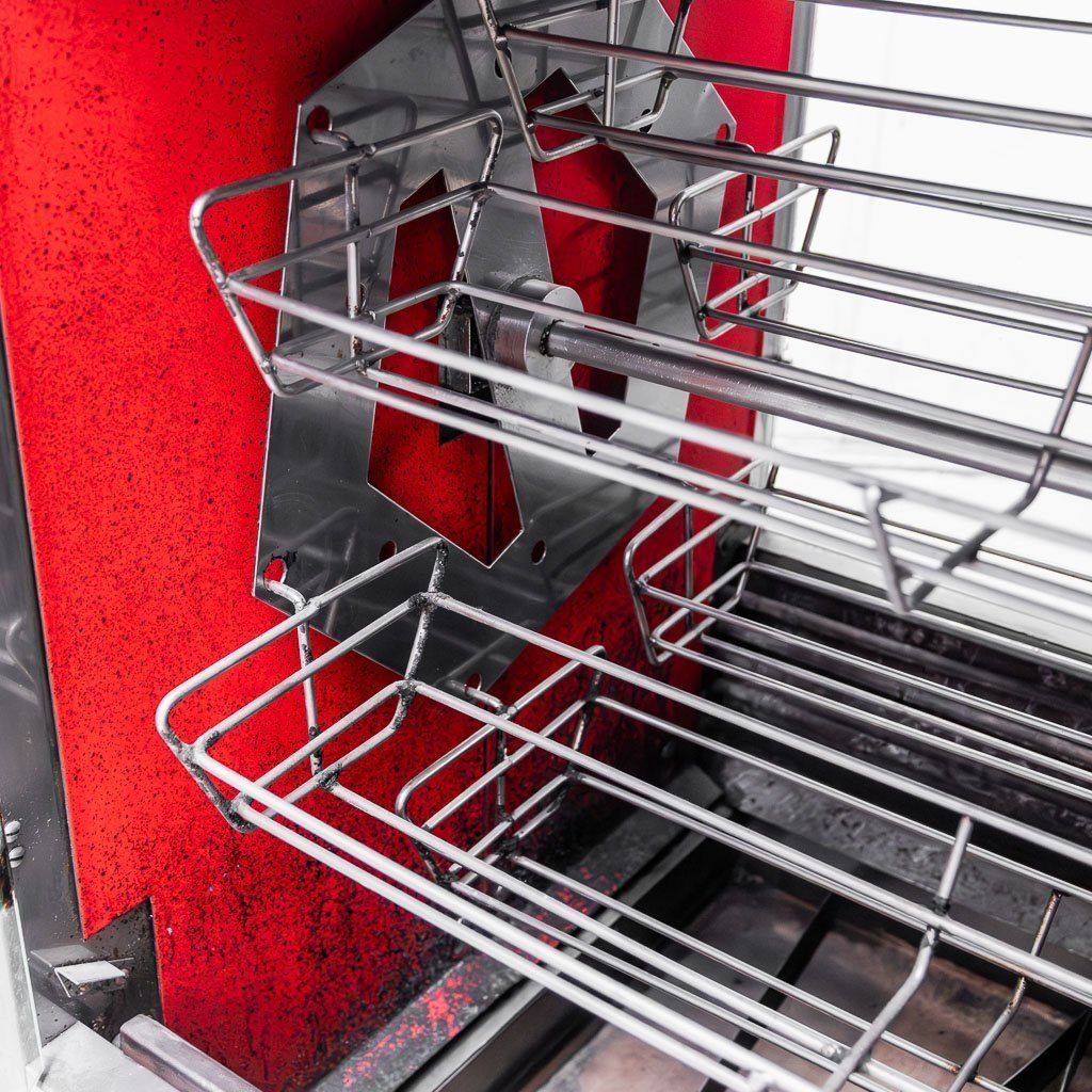 Rotisol girarrosto elettrico polli 87x80x93 inox