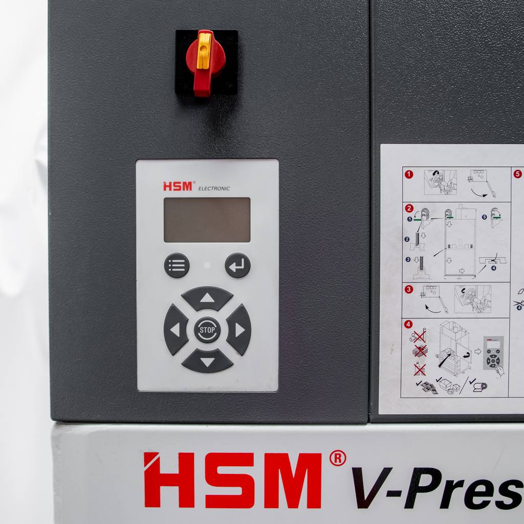 HSM V-Press 605 pressa cartone 1,5 kW 400 V