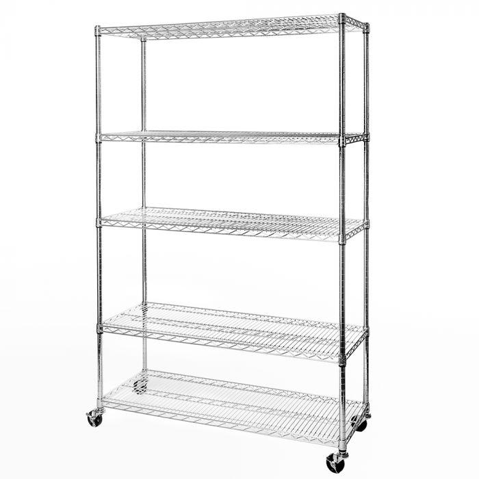 Seville Classics UltraDurable Scaffale 5 Ripiani WEB562