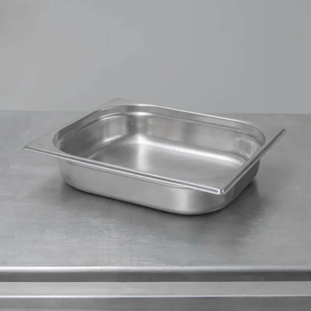 Vaschetta GN 1/3 inox 32,5x17,6x6,5 cm altezza 65 mm