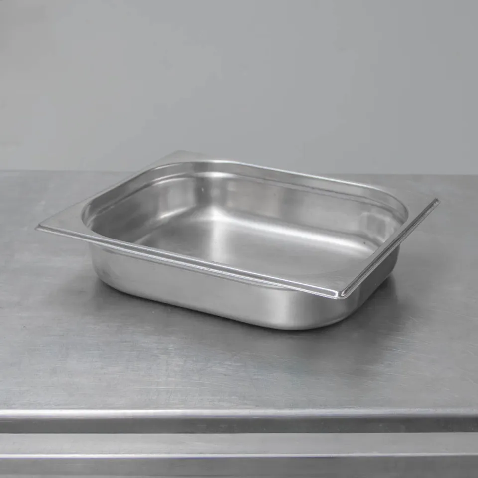 Vaschetta GN 1/3 inox 32,5x17,6x6,5 cm altezza 65 mm