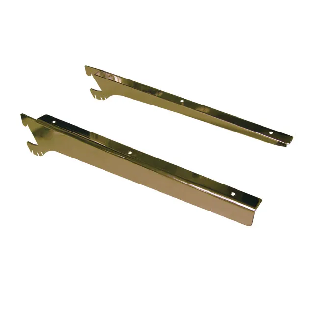 Agosistem Slim Oro coppia reggimensole P.35 cm oro passo 50 mm