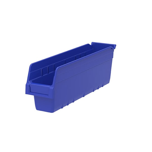 Akro-Mils ShelfMax 30048 Vaschetta Scaffale Stretta Blu