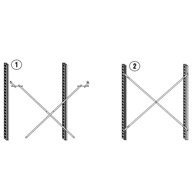 Agosistem Etermet crociera controvento scaffale
