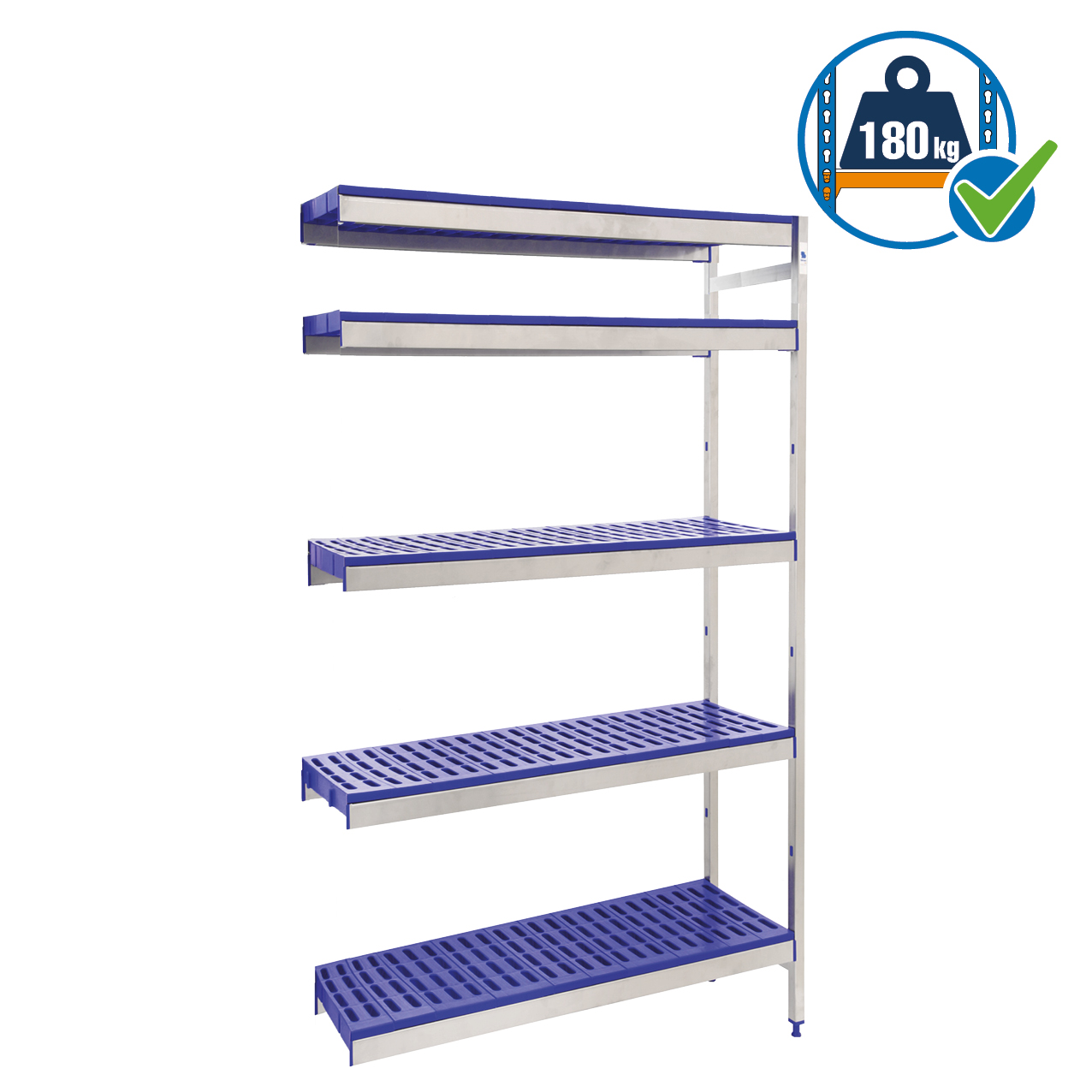 Simonrack SimonInox PP 5 scaffale aggiuntivo 5 ripiani