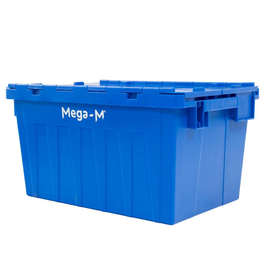 Mega-M contenitore corriere plastica 60x40x32,5 cm blu