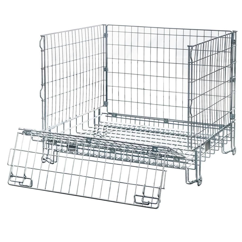 Mega-M contenitore rete gitterbox pieghevole 125x105x98 cm 500kg