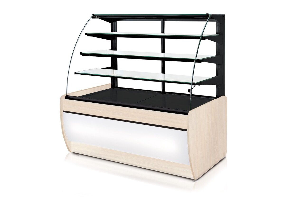 Rapa C-B vetrina pasticceria 102x89 cm plug-in