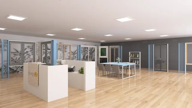 Design89 Accoglienze bancone uffici clienti