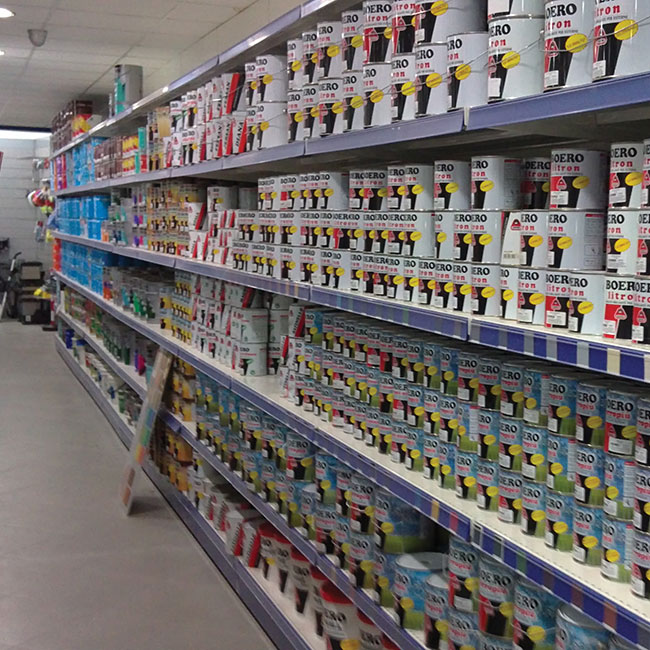 Agosistem Supermarket scaffale completo H.240 cm