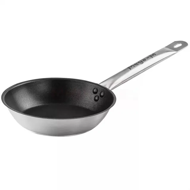 Mega-M padella antiaderente acciaio inox 22 cm induzione