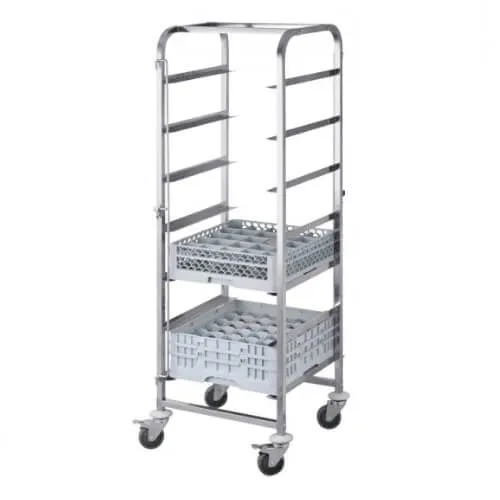 Craven Carrello Portacestelli Lavastoviglie Inox 4 Livelli