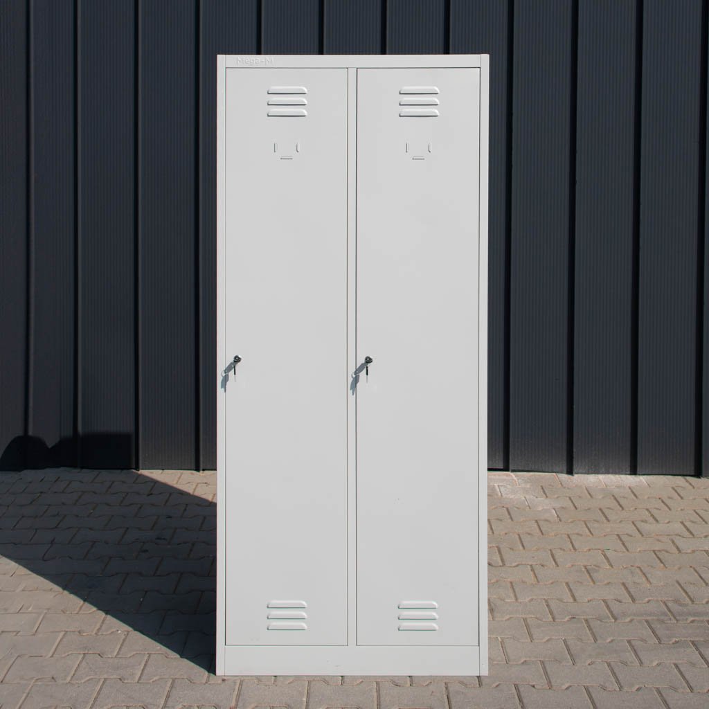 Mega-M armadietto spogliatoio 2 ante grigio 80 cm expo