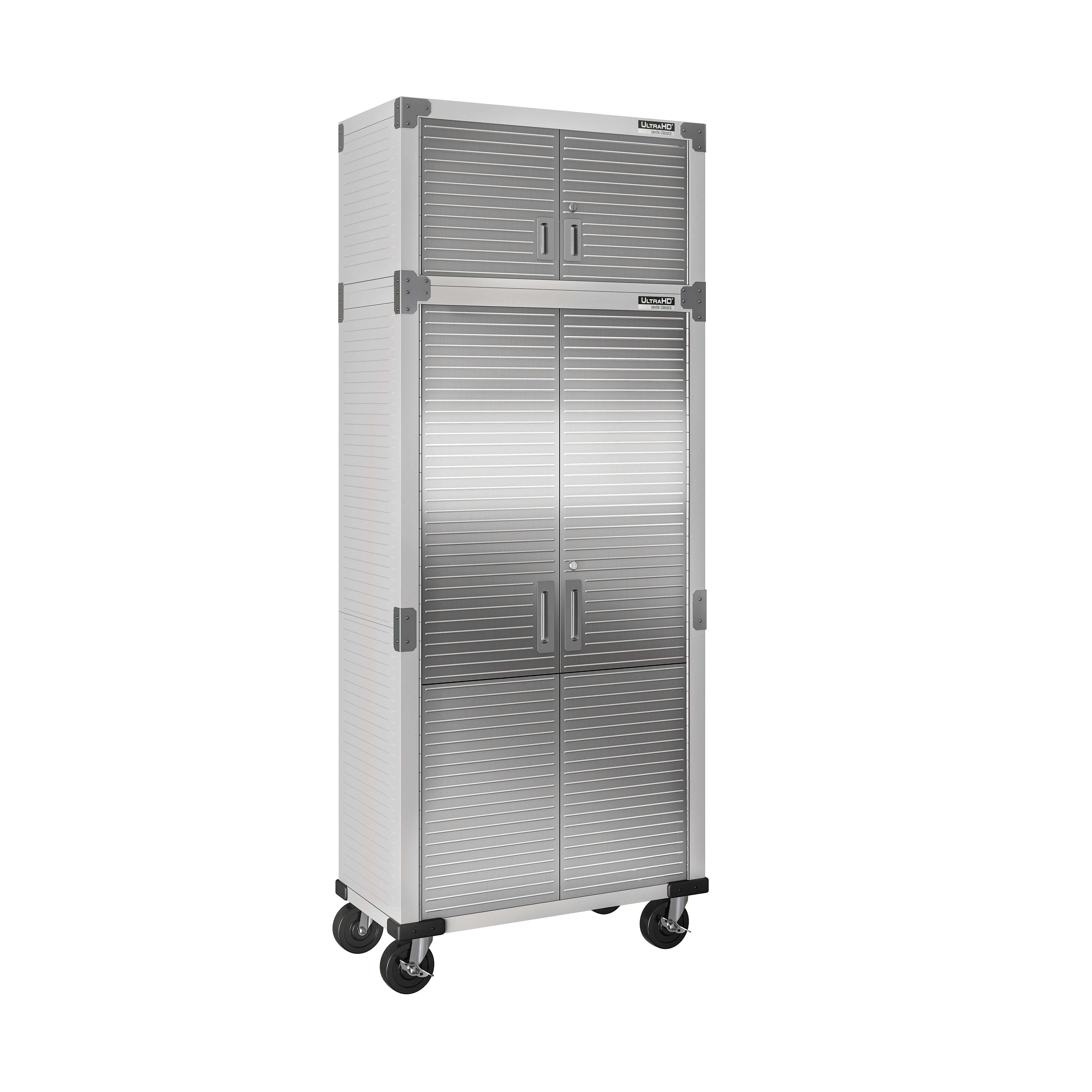 Seville Classics UltraHD Set 2 Armadi Acciaio 91x46cm