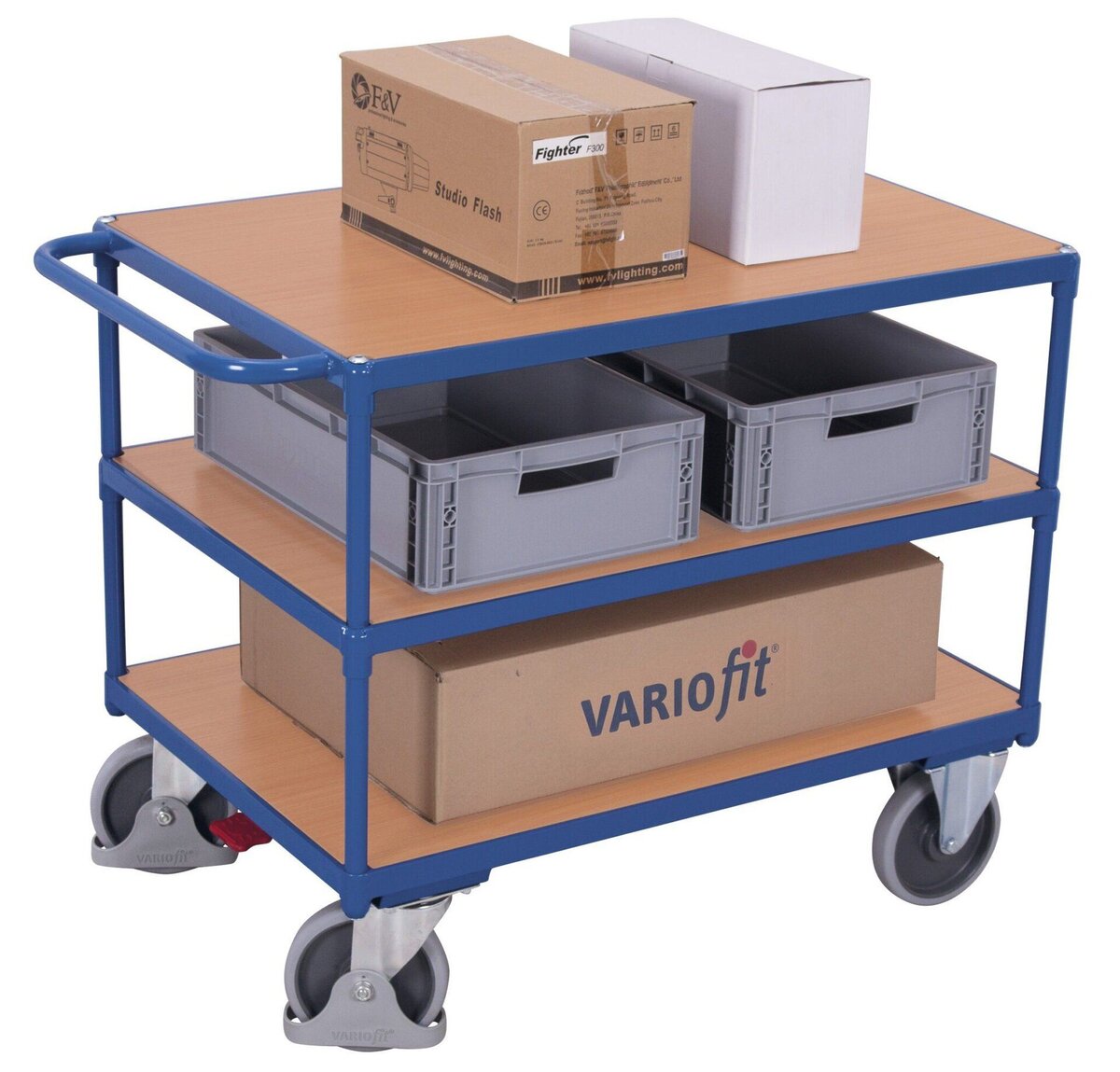 Variofit VF 600512 carrello a 3 piani 500 kg