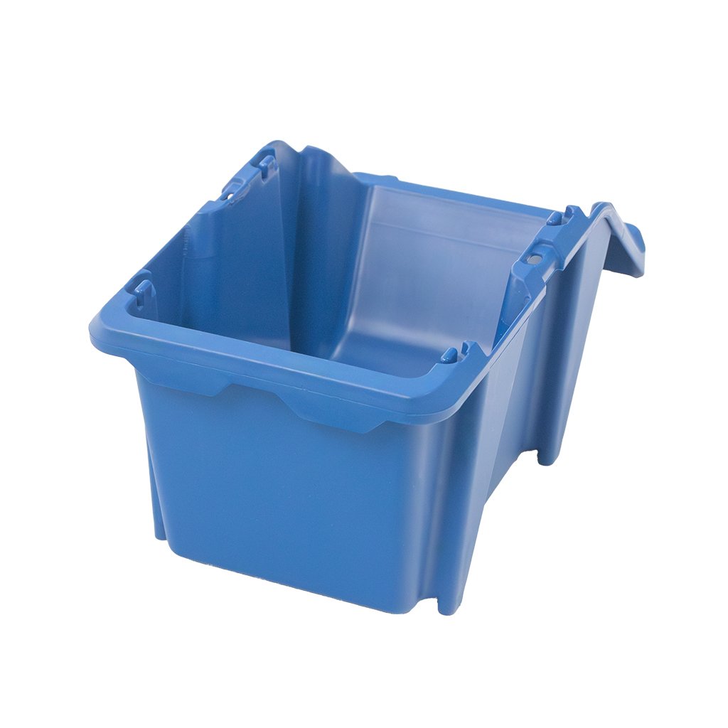 Mega-M M 20x30x13 cm vaschetta magazzino blu