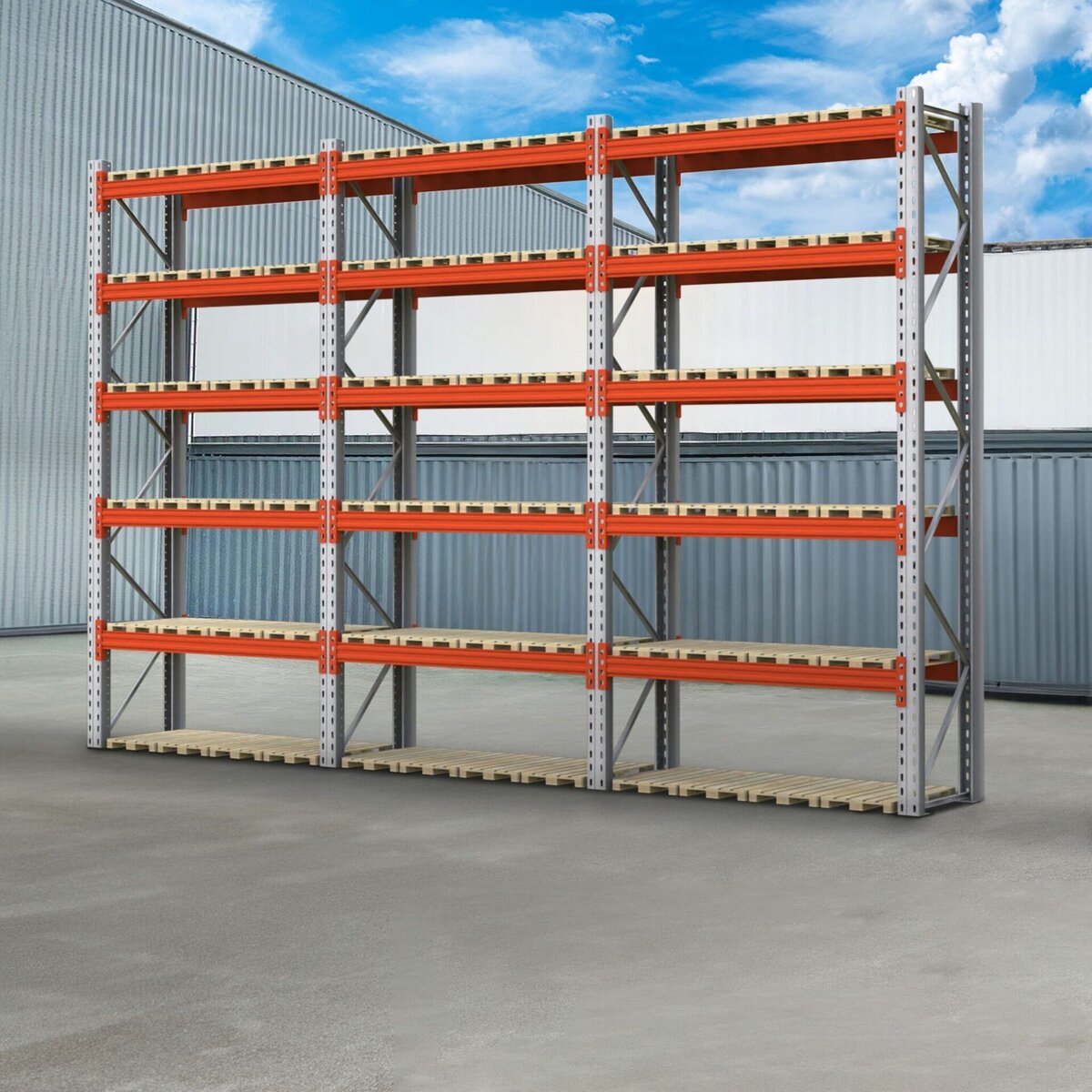 Promag APR scaffale portapallet H 900 cm 72 posti pallet