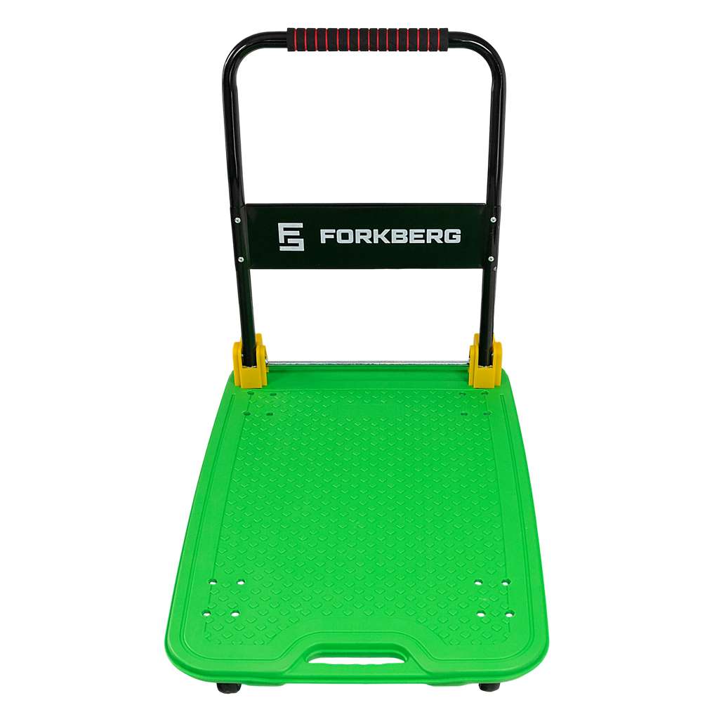 Forkberg carrello piattaforma pieghevole verde portata 400 kg