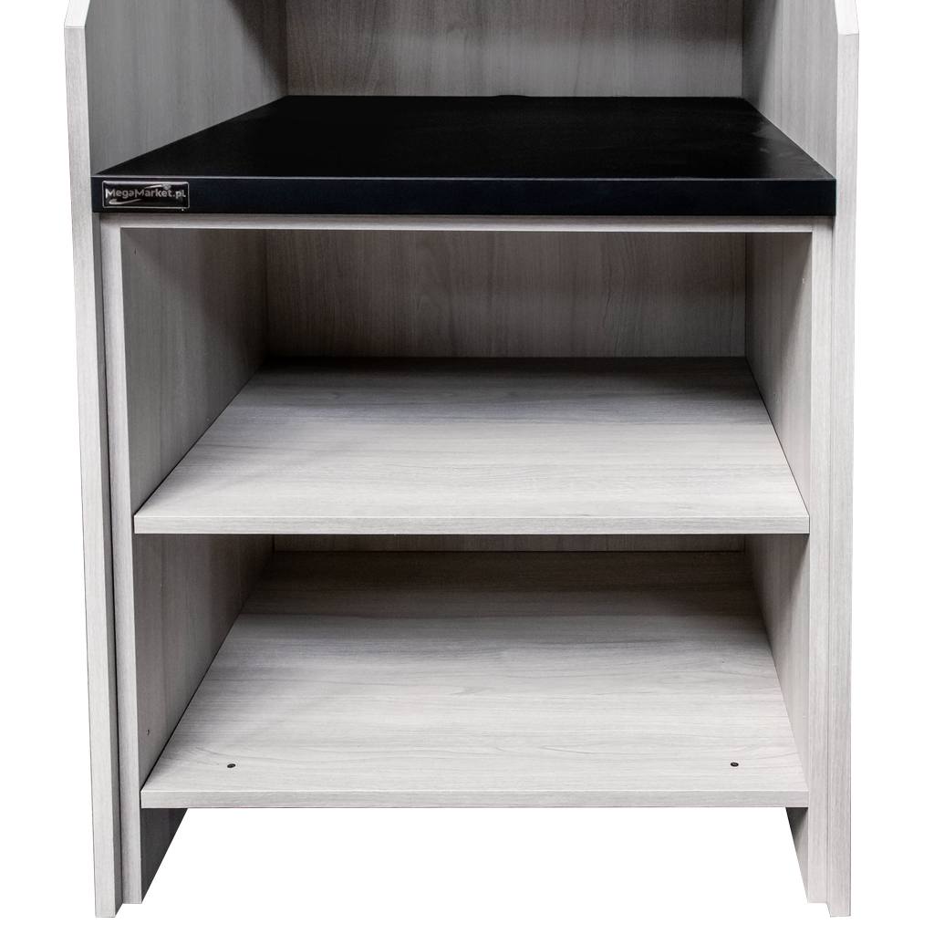 Mega-M 70x80x134 cm postazione hot dog acciaio