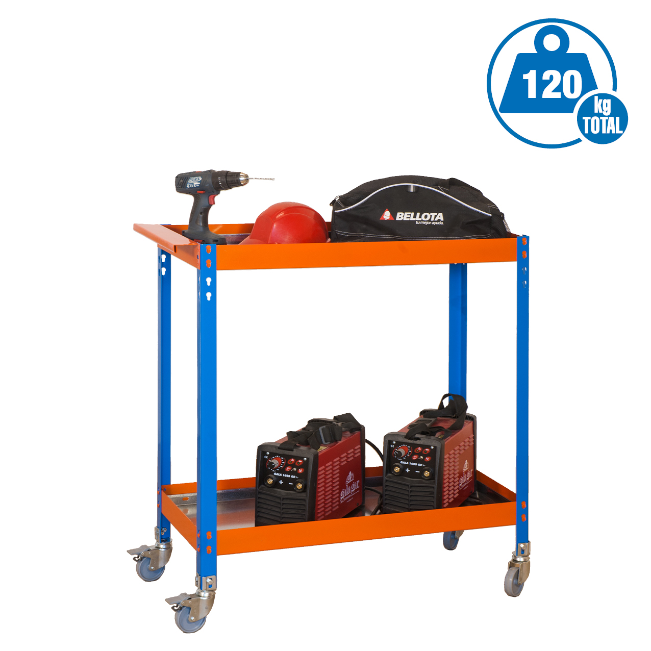 Simonrack SimonWagon 2 carrello metallo due livelli