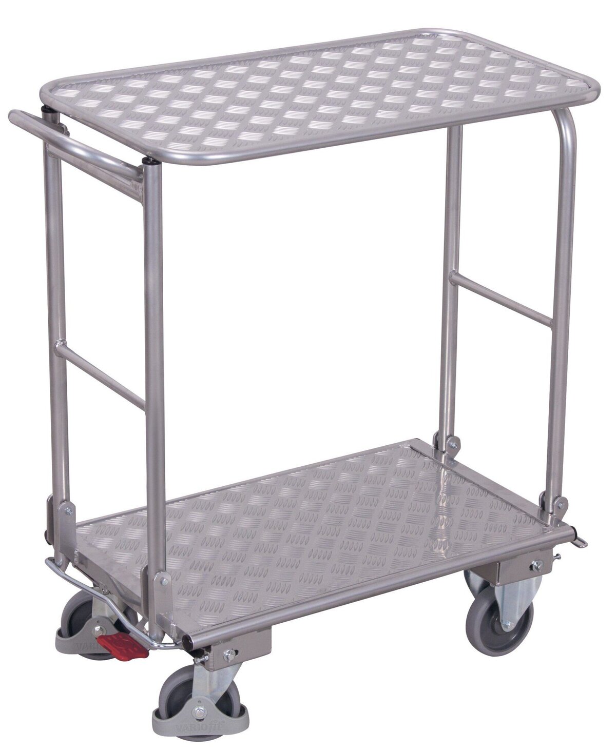 Variofit VF 450813 carrello alluminio 2 ripiani 150 kg