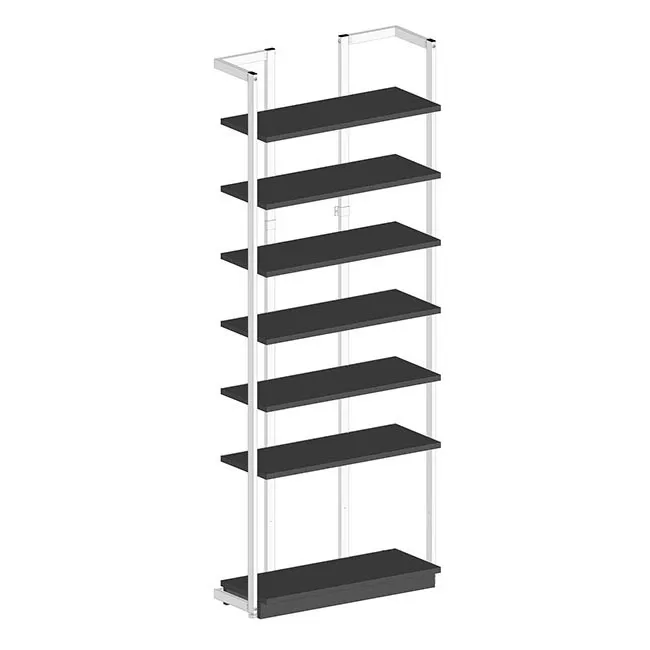 Agosistem Smooth Kit 05 scaffale angolo 94x37x240 cm
