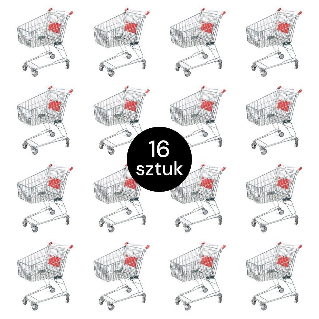 Marsanz CASCP08002 carrello spesa 80 L set 16 pezzi