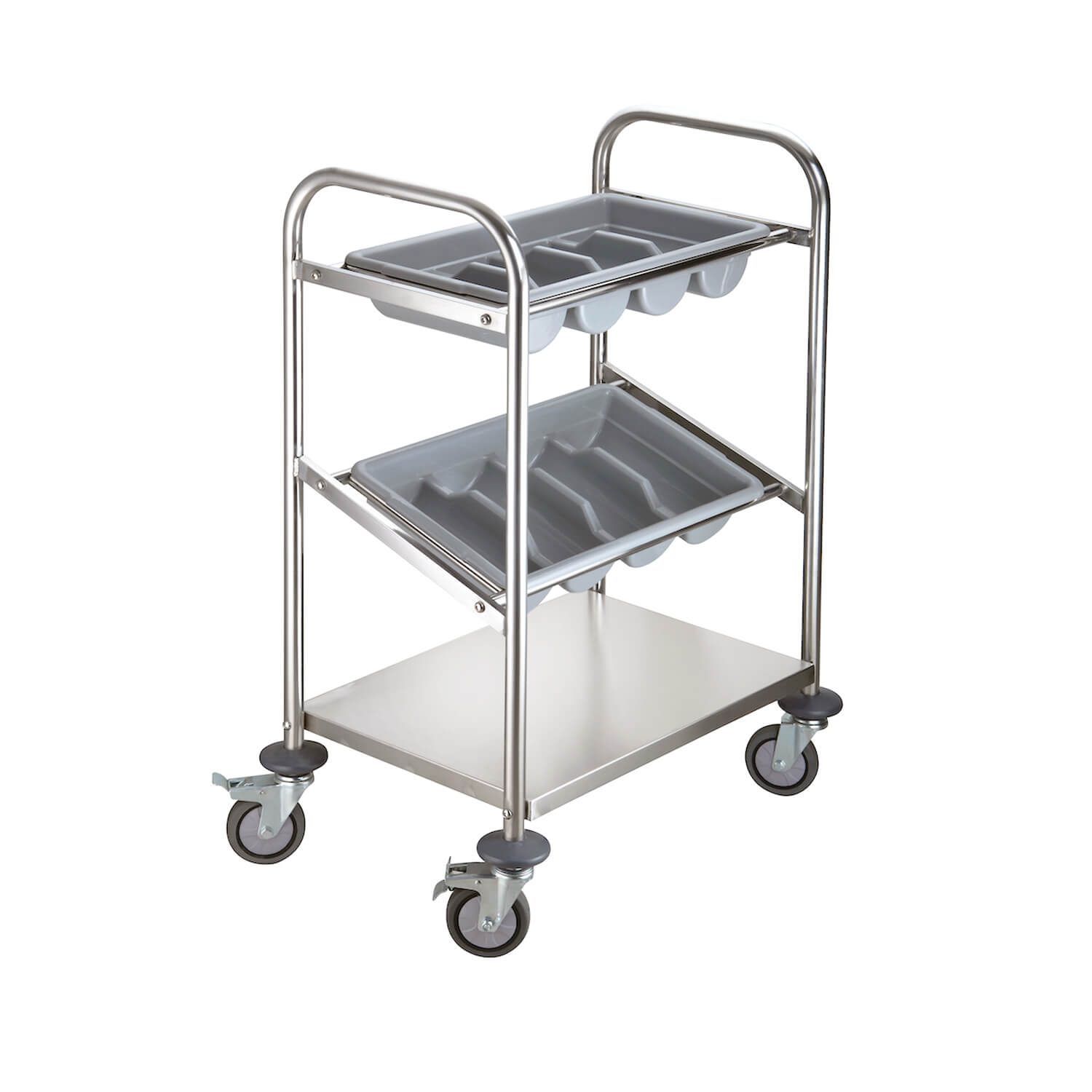 Craven Evolve carrello portaposate inox 2 ripiani