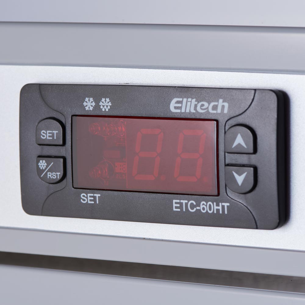 Stalgast 880176 congelatore sotto banco inox 129L -25°C