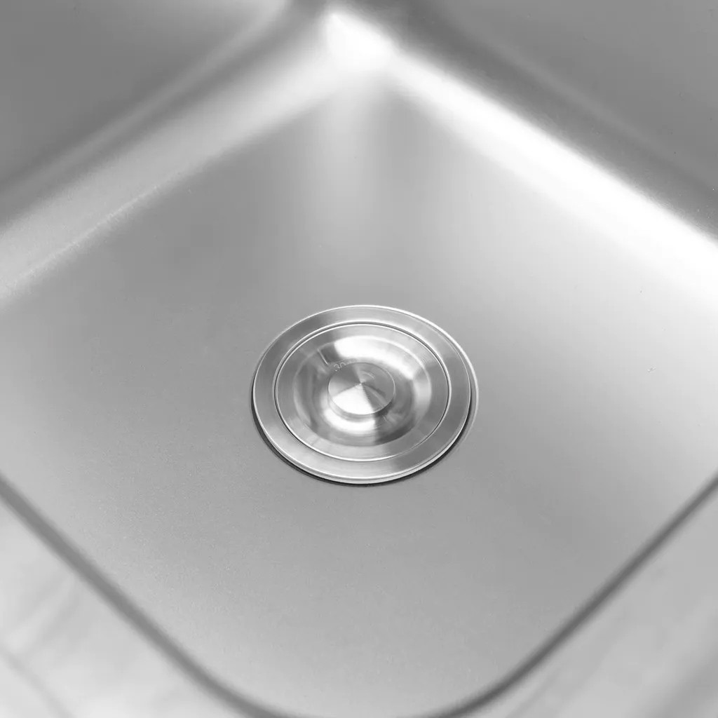 Mega-M 100x60x85 Lavello Inox Vasca a Destra con Armadio