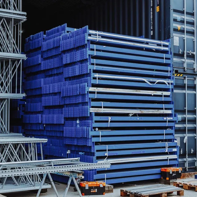 Bito L-190 cm traversa scaffale portapallet 3000 kg blu