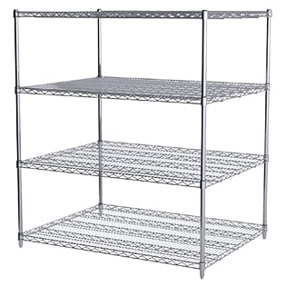 Akro-Mils AWS54 scaffale in filo cromato 137 cm portata 900 kg