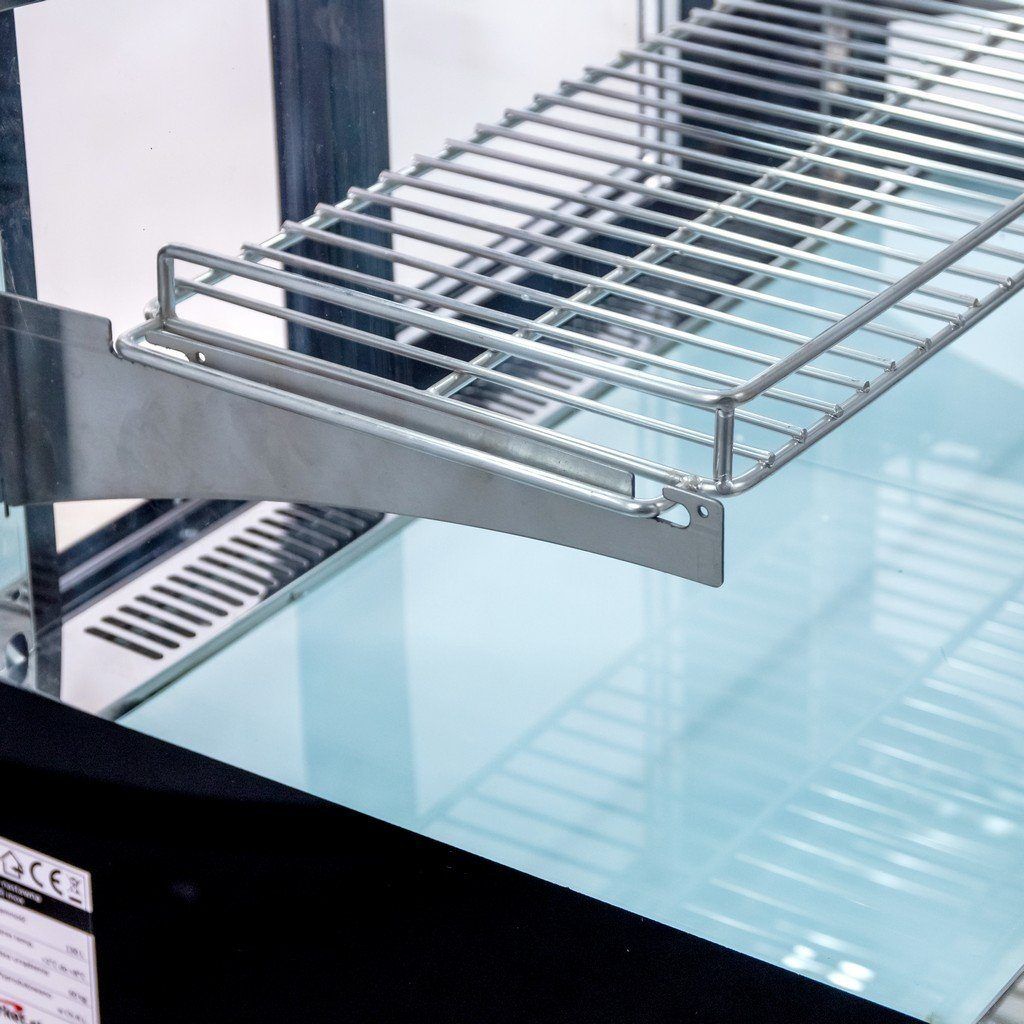 Mega-M Elsa Mini S66 vetrina frigo inox da banco +2+8C