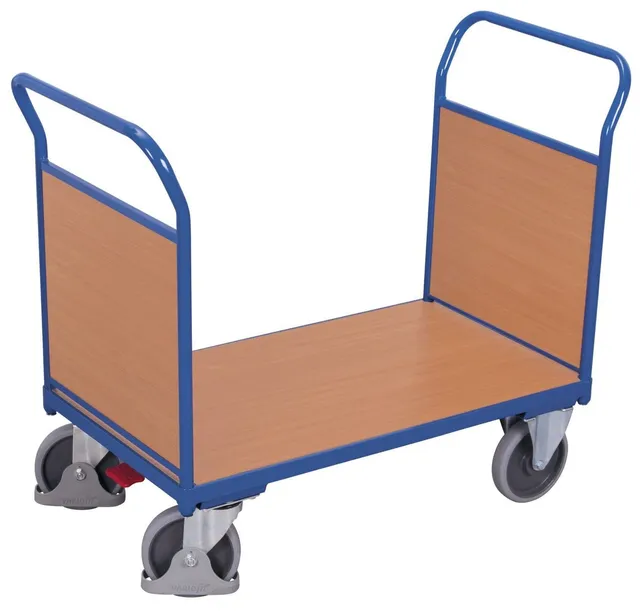 VARIOFIT VF 500202 Carrello Pianale 2 Sponde 400 kg