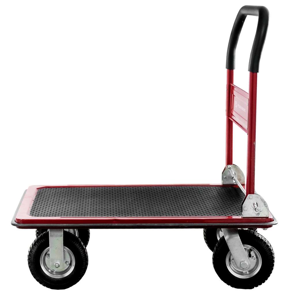 Forkberg 450 kg carrello a piattaforma ruote pneumatiche