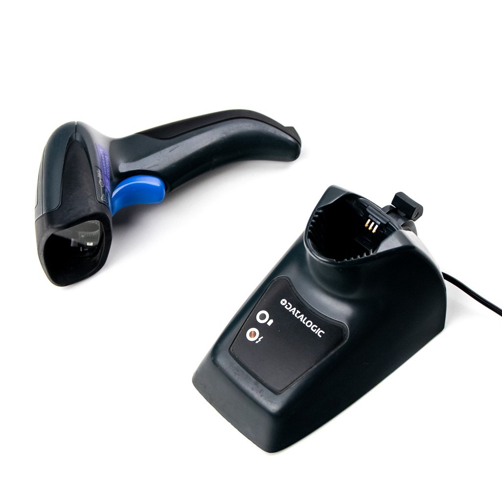 Datalogic QuickScan QBT2400 Scanner Barcode Bluetooth con Base
